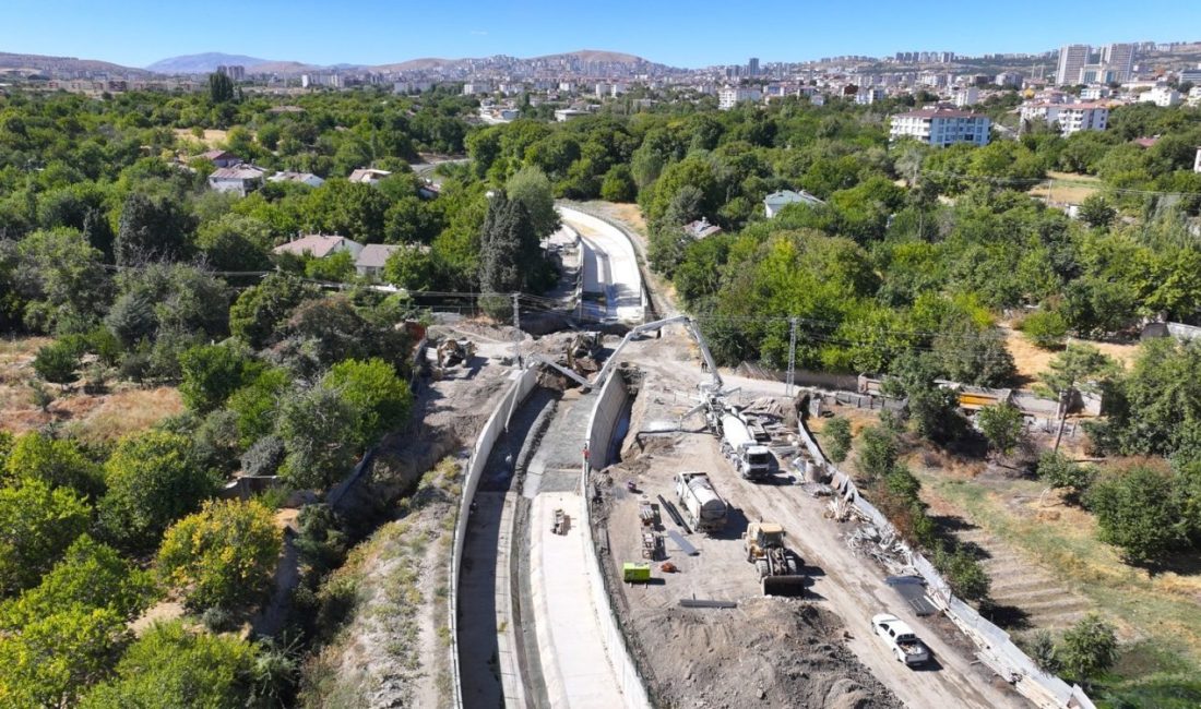 Elazığ’da taşkın koruma kapsamında çalışmalara başlanan Şorşor deresinde sona gelindi.