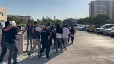 Antalya merkezli 15 ilde düzenlenen eş zamanlı operasyonda, sosyal medya