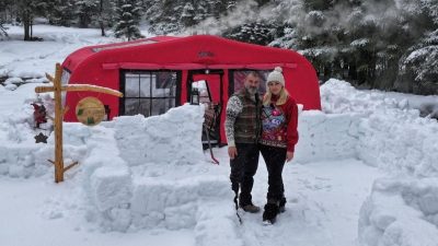 Bolu’da yaşayan ve sosyal medyada kamp videolarıyla tanınan Atik Ailesi’nden