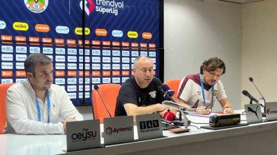 Göztepe Teknik Direktörü Stanimir Stoilov, Corendon Alanyaspor maçının ardından yaptığı