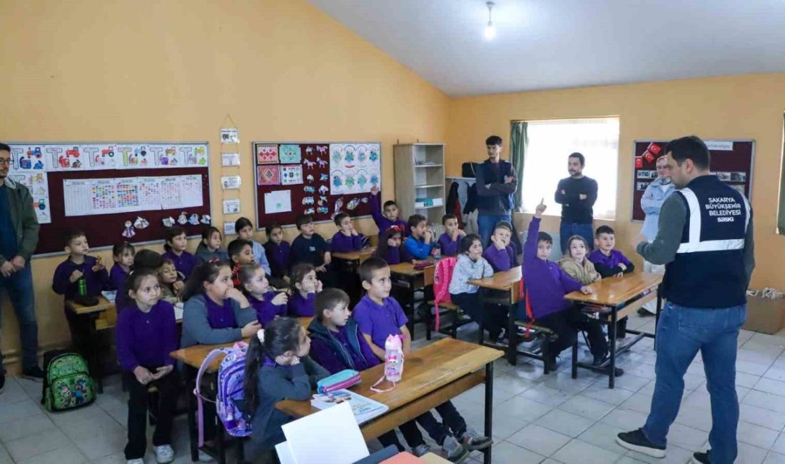 Su Müfettişleri tasarruf yöntemlerini öğrendi SASKİ, sürdürdüğü sosyal sorumluluk projesi ile minik öğrencilerin hayatında suyun