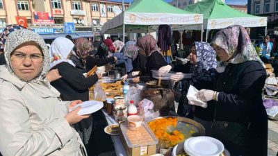 Afyonkarahisar Şuhut İlçe Müftülüğü öncülüğünde Gazze’ye yardım amacıyla hayır çarşısı