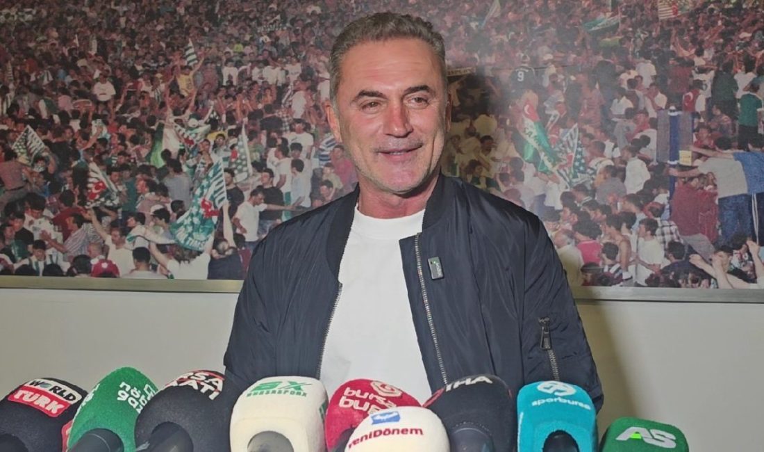Bursaspor Teknik Direktörü Tahsin Tam, Menemen FK galibiyeti sonrası yaptığı