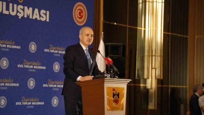 TBMM Başkanı Numan Kurtulmuş, Diyarbakır’da sivil toplum buluşmasında yaptığı açıklamada,