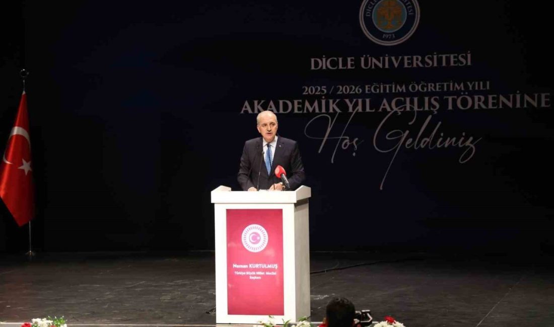 TBMM Başkanı Numan Kurtulmuş, Dicle Üniversitesi Akademik Yılı açılışında yaptığı