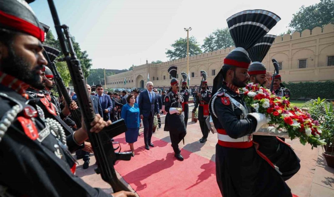 Türkiye Büyük Millet Meclisi (TBMM) Başkanı Numan Kurtulmuş, resmi ziyarette