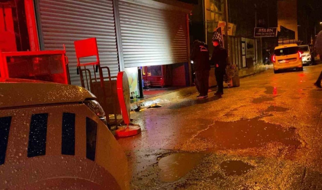 Bursa’nın İnegöl ilçesinde faaliyet gösteren bir tekel bayisine silahlı saldırı