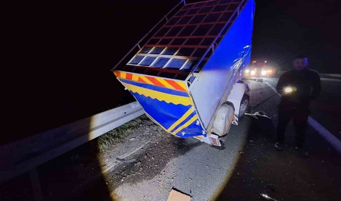 TEM Otoyolu’nda bariyerlere çarpan minibüs ters döndü: 4 yaralı TEM Otoyolu’nun Bolu geçişinde, İstanbul istikametinde bariyerlere çarpan yolcu minibüsü