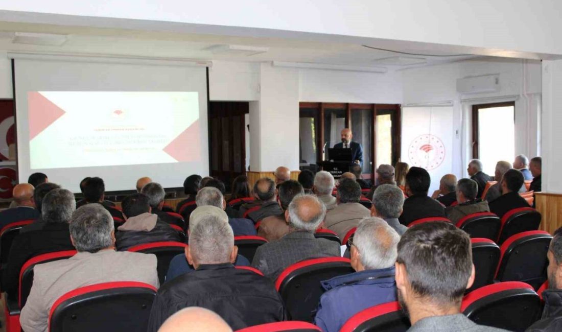 Tercan’da muhtarlara yönelik toplantı düzenlendi Tarım ve Orman Bakanlığı ve Türkiye İstatistik Kurumu (TÜİK) arasında