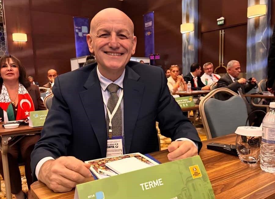 Samsun’un Terme Belediye Başkanı Şenol Kul, 16 ülkenin temsilcilerinin katıldığı