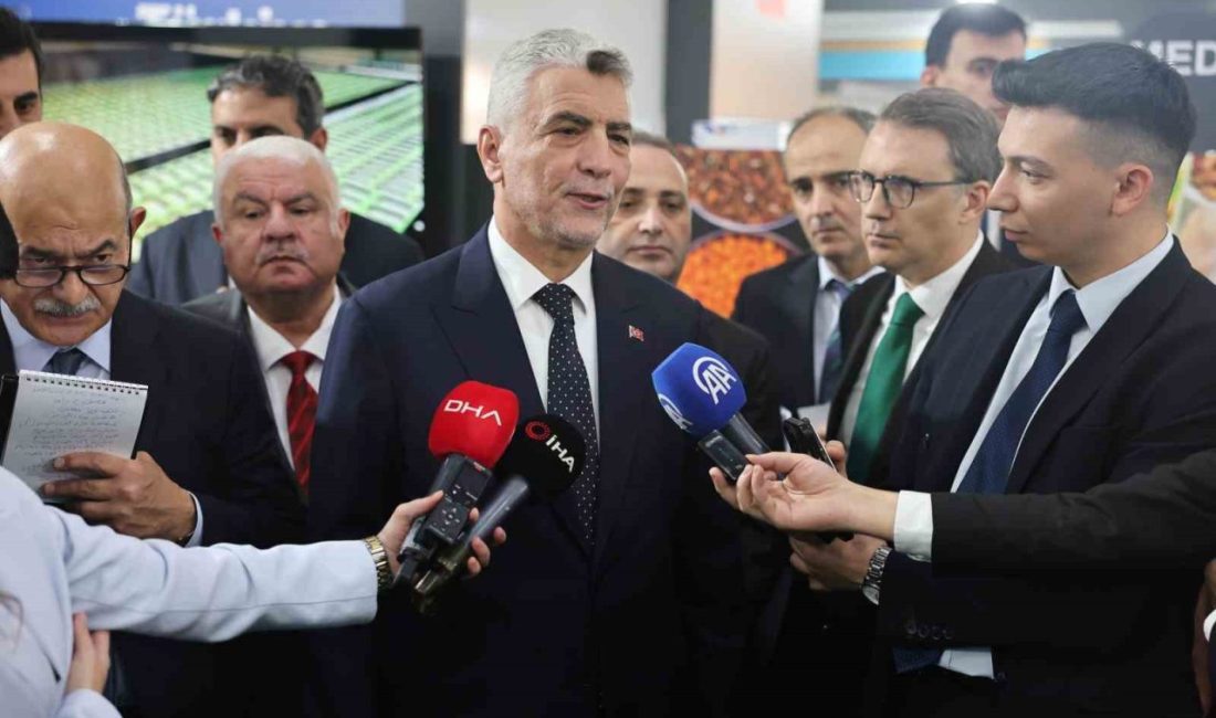 Ticaret Bakanı Ömer Bolat, Bağdat Türk İhraç Ürünleri Fuarı’nın açılışında