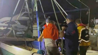 Muğla’nın Bodrum ilçesi açıklarında seyreden ticari yatta rahatsızlanan vatandaşa tıbbi