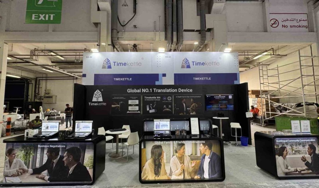 Timekettle, GITEX 2025’te ürün ve hizmetlerini sergiledi Yapay zeka destekli çeviri ürünleri alanında faaliyet gösteren küresel şirket