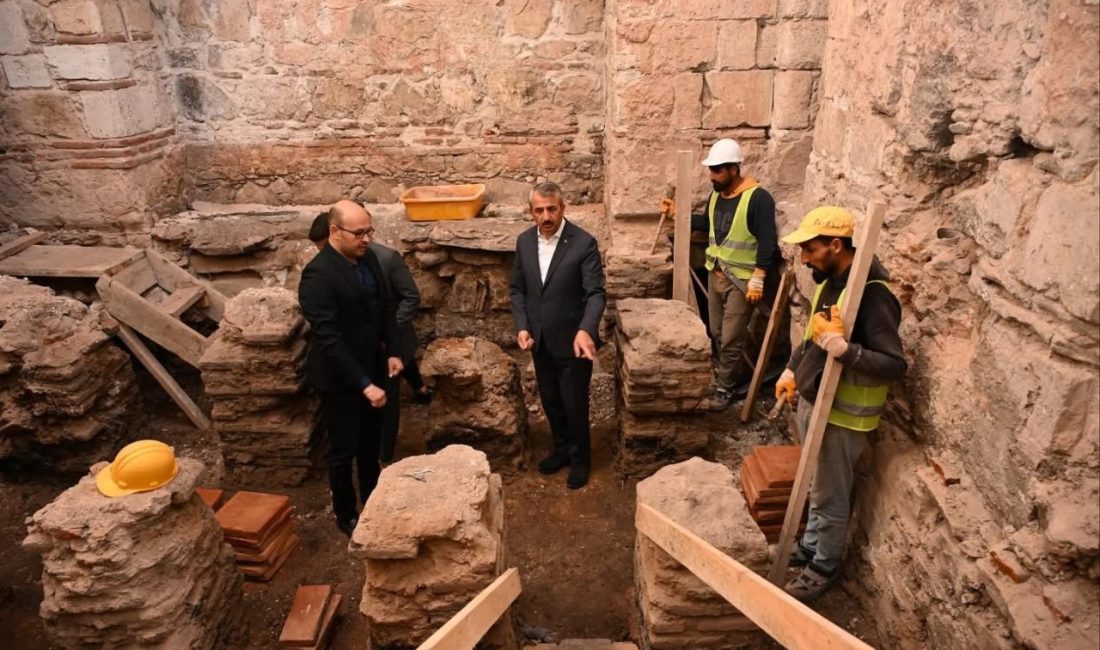 Edirne’de 15. yüzyıldan kalma Gazimihal Hamamı, aslına uygun şekilde restore