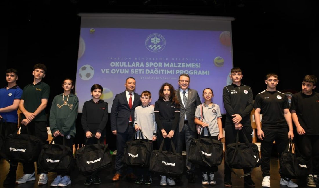 Trabzon Büyükşehir Belediyesi ve İl Milli Eğitim Müdürlüğü iş birliğiyle