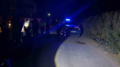 Gaziantep’in Karkamış ilçesi kırsal Tosunlu Mahallesi muhtarı Nejdet Kılıç, motosikletiyle