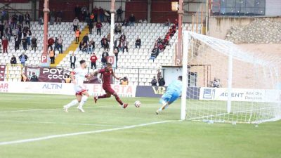 Trendyol 1. Lig’in 9. haftasında Bandırmaspor sahasında karşılaştığı Ümraniyespor’u 2-1