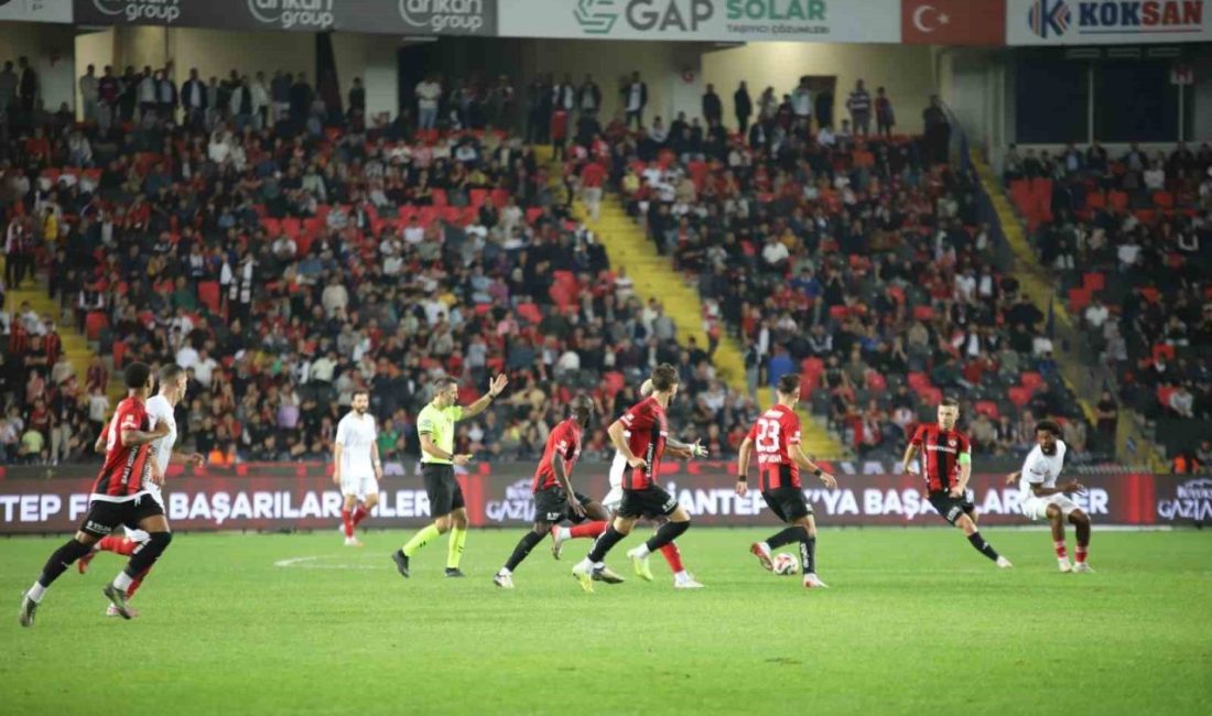 Gaziantep Futbol Kulübü, Trendyol Süper Lig’in 9. haftasında konuk ettiği