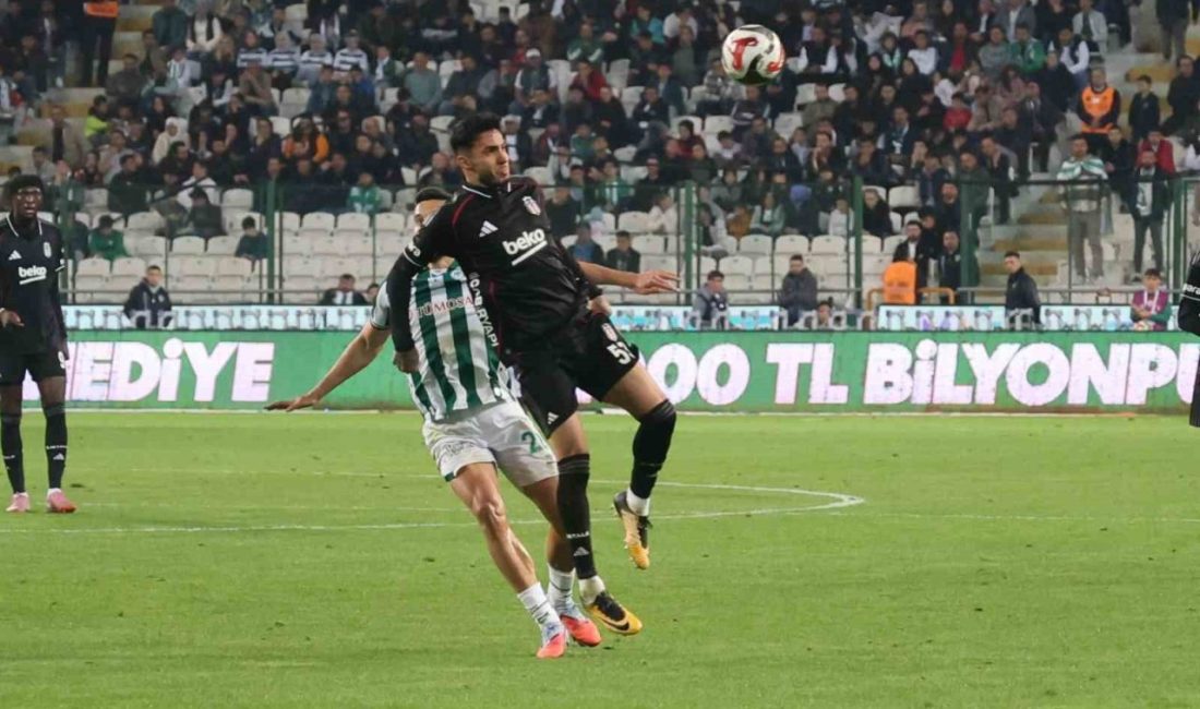 Trendyol Süper Lig’in 3. hafta erteleme maçında Konyaspor, sahasında Beşiktaş