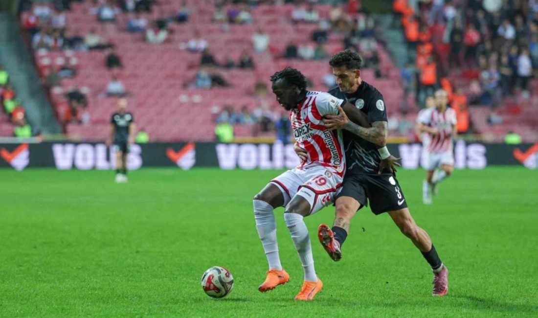 1 berabere kaldı. Maçtan dakikalar (İkinci yarı) 53. dakikada Zeki’nin