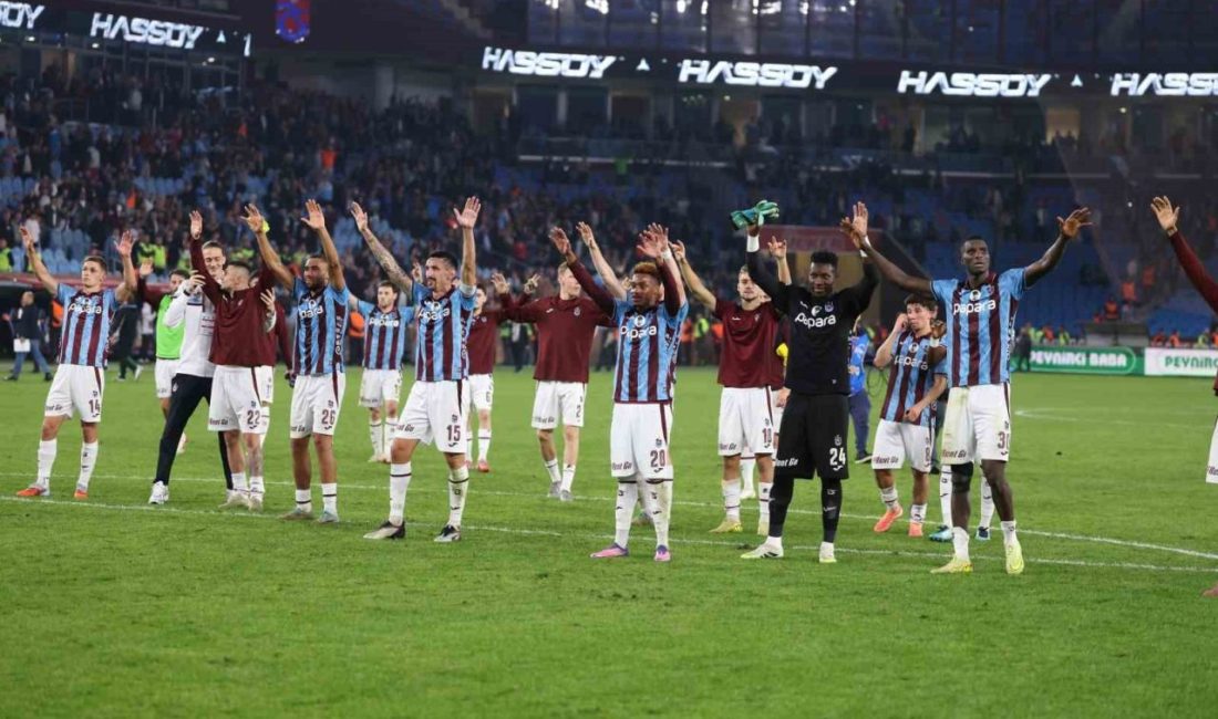Trendyol Süper Lig’in 10. haftasında Trabzonspor sahasında karşılaştığı Eyüpspor’u 2-0