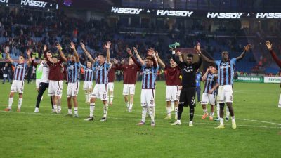 Trendyol Süper Lig’in 10. haftasında Trabzonspor sahasında karşılaştığı Eyüpspor’u 2-0