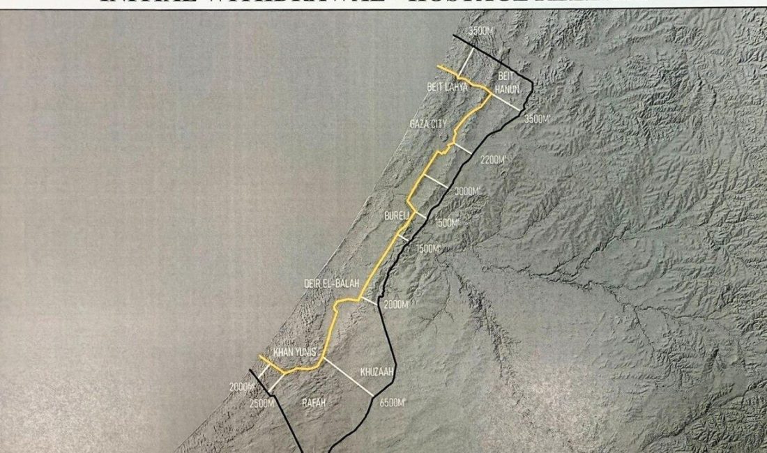 ABD Başkanı Donald Trump, “İsrail, Hamas’a gösterdiğimiz ilk çekilme hattını