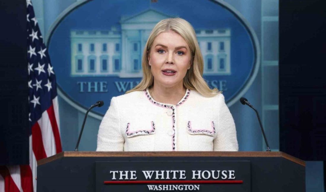 Beyaz Saray Sözcüsü Karoline Leavitt, ABD Başkanı Donald Trump’ın 30