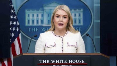 Beyaz Saray Sözcüsü Karoline Leavitt, ABD Başkanı Donald Trump’ın 30