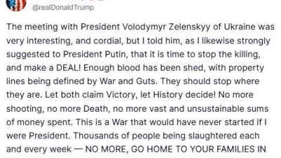 ABD Başkanı Donald Trump, Ukrayna Devlet Başkanı Vladimir Zelenskiy ile
