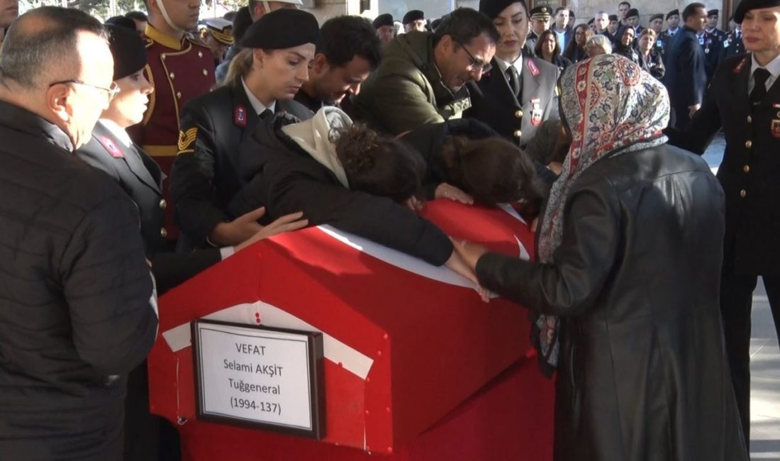 Geçirdiği rahatsızlık sonucu hayatını kaybeden Tuğgeneral Selami Akşit için Ankara’da