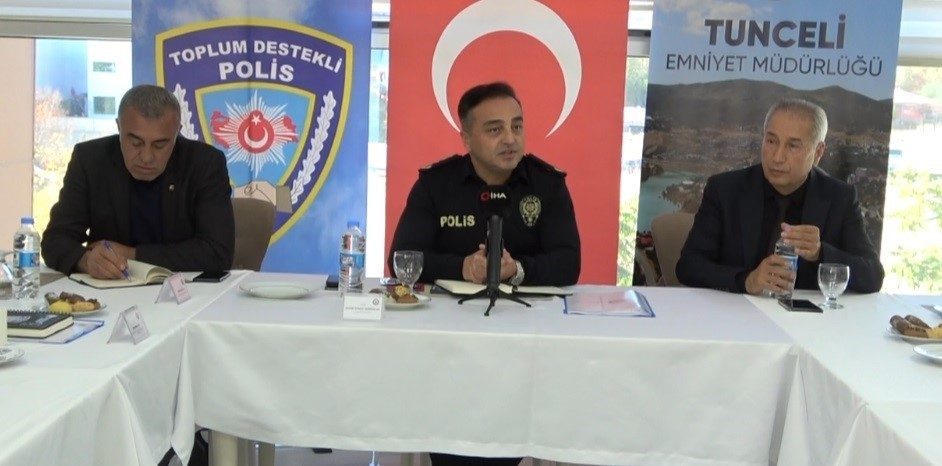 Tunceli İl Emniyet Müdürü Kazım Günay Demiralay, uyuşturucuyla mücadeleyle ilgili