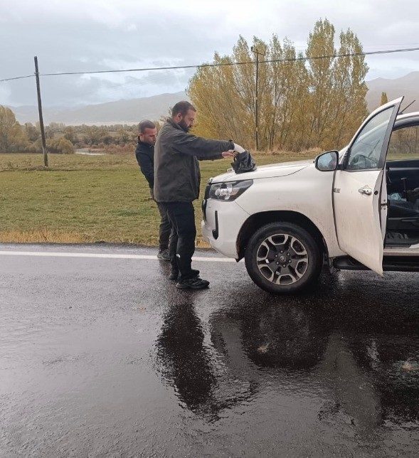 Tuncel’de yumurtlama döneminde olduğu için avlanması yasak olan kırmızı benekli