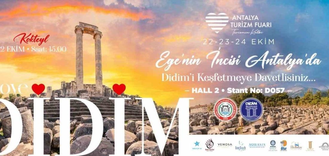Turizm fuarında Didim rüzgarı esecek Didim Belediyesi, Didim Turizm Altyapı Hizmet Birliği (DİTAB), Didim Turizm