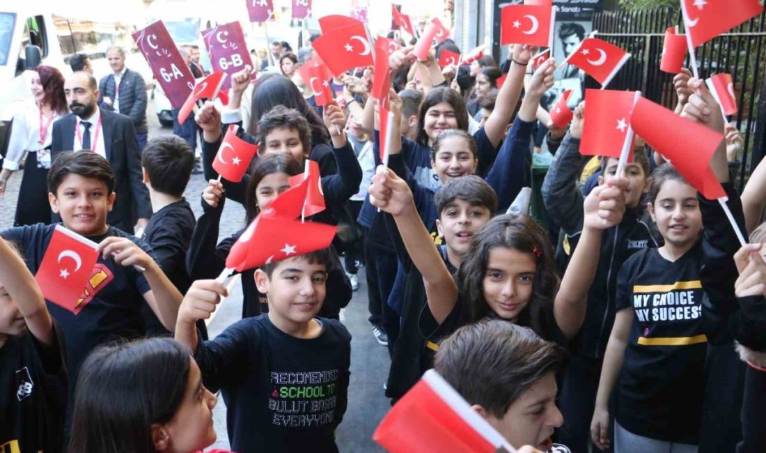 Diyarbakır’da Özel Maya ve Özel Bulut Başarı Okulları öğrencileri, kentin