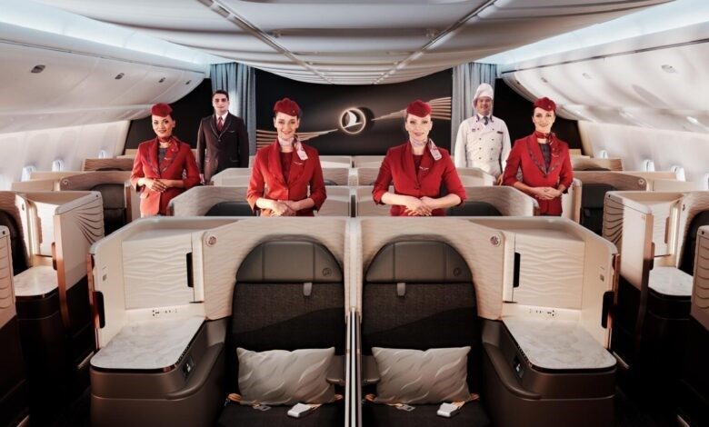 Türk Hava Yolları’ndan Crystal business class hamlesi Türk Hava Yolları, 2024 yılında Farnborough International Airshow’da tanıtılan Crystal