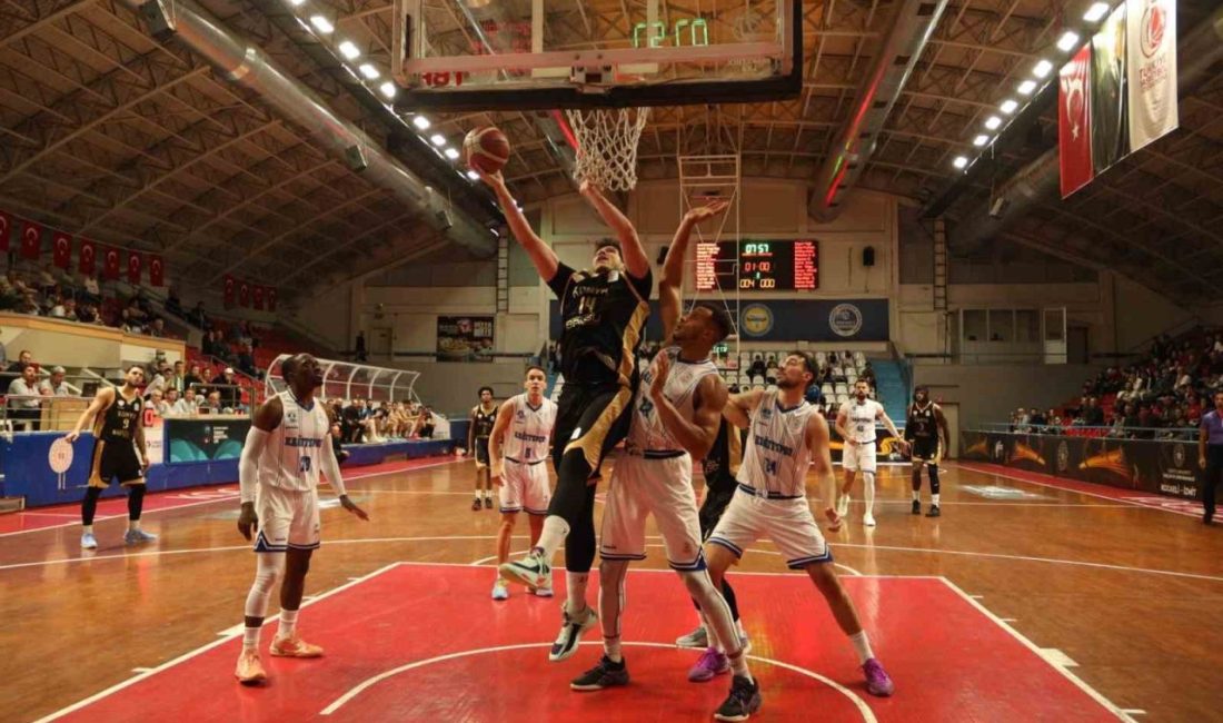 Türkiye Basketbol Ligi’nin 4. haftasında Kocaeli Büyükşehir Belediye Kağıtspor konuk
