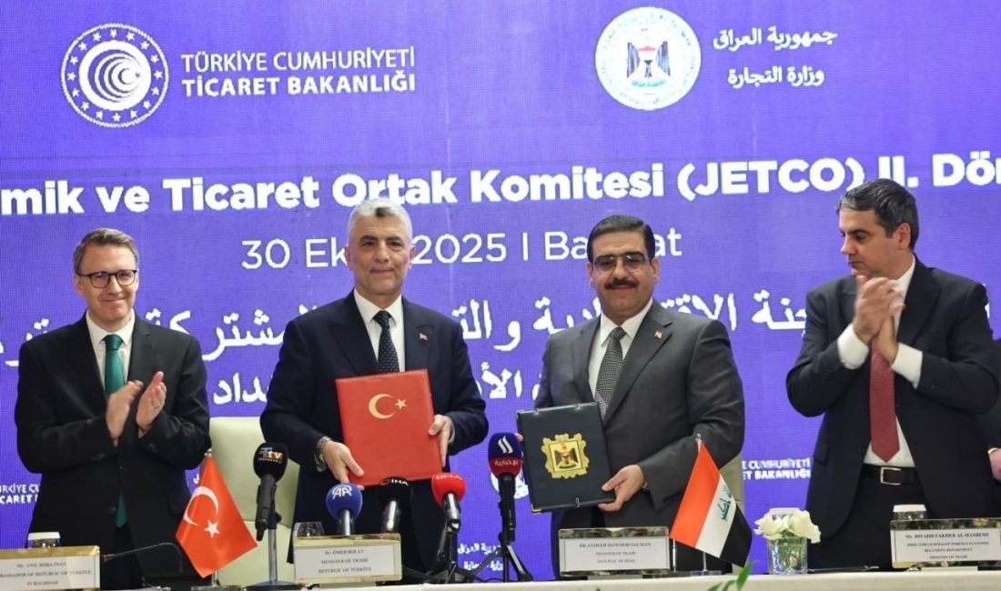 Türkiye ile Irak arasında “JETCO 2. Dönem Protokolü ve Fuarcılık