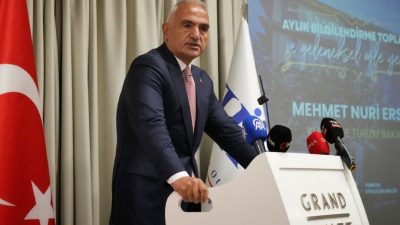 Kültür ve Turizm Bakanı Mehmet Nuri Ersoy, “Cumhuriyet tarihinin ilk