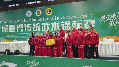 Çin’in Emeishan kentinde düzenlenen 10. Dünya Kung-fu Şampiyonası’nda Türkiye Wushu