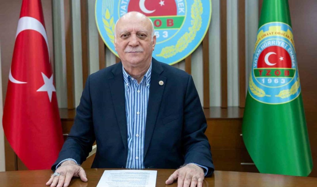 Türkiye Ziraat Odaları Birliği (TZOB) Genel Başkanı Şemsi Bayraktar, “FAO