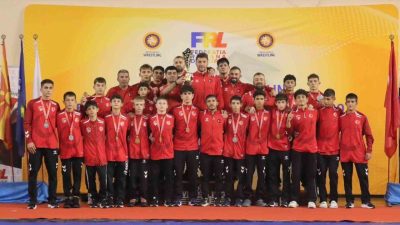 U15 Güreş Milli Takımları, Balkan Şampiyonası’nda 12 altın, 8 gümüş