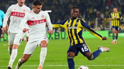 UEFA Avrupa Ligi’nin 3. haftasında Fenerbahçe evinde Alman ekibi Stuttgart