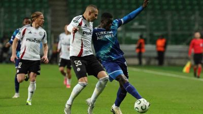 UEFA Konferans Ligi maçında Samsunspor, deplasmanda Polonya ekibi Legia Varşova
