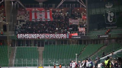 UEFA Konferans Ligi’nin ilk haftasında Samsunspor, deplasmanda Polonya ekibi Legia