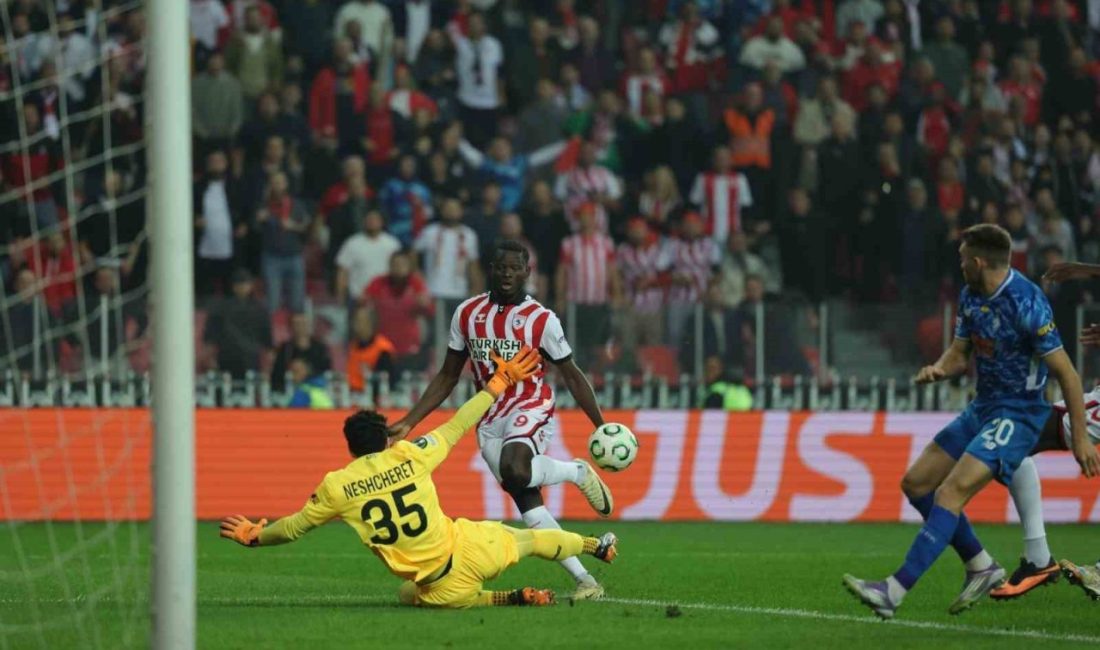 UEFA Konferans Ligi 2. hafta maçında Samsunspor, sahasında Ukrayna ekibi