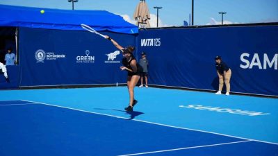 Uluslararası Samsun Open WTA 125 Tenis Turnuvası’nda ikinci tur karşılaşmaları