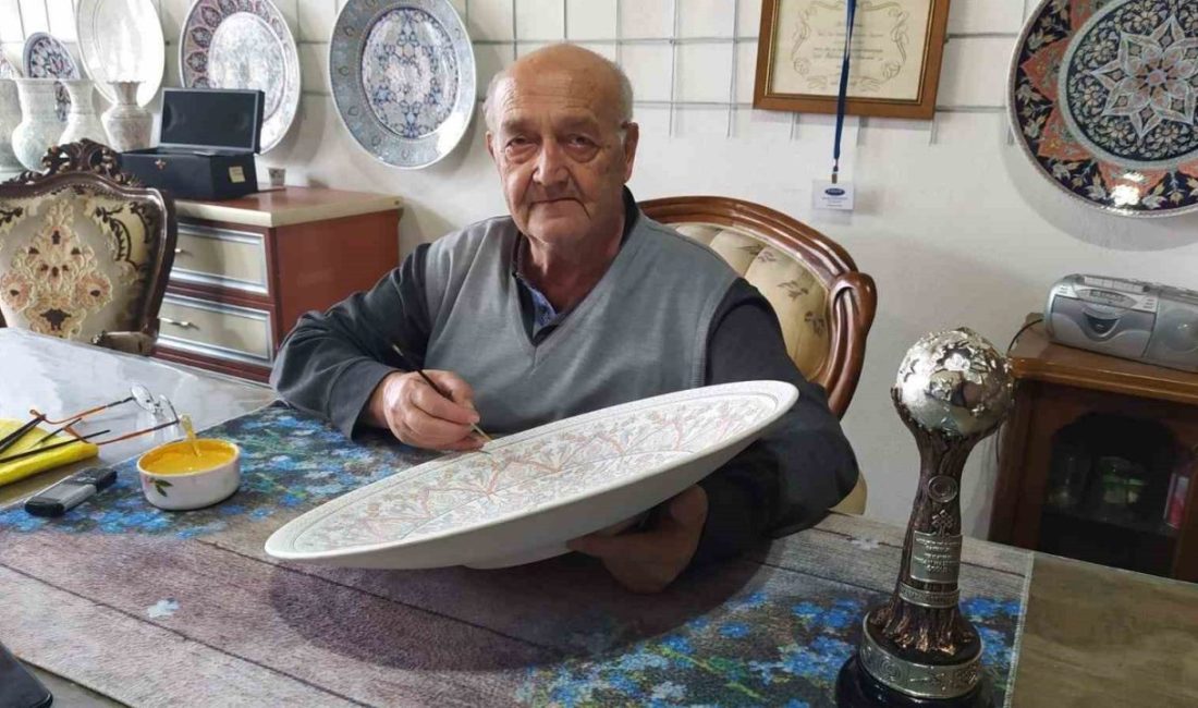 Kütahya’nın dünyaca tanınan çini sanatçısı, 2020 yılında UNESCO tarafından “Yaşayan