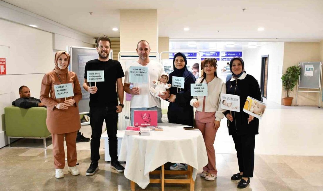 Düzce Üniversitesi Tıp Fakültesi Hastanesi’nde 1-7 Ekim Emzirme Haftası dolayısıyla