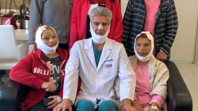 Ünlü estetikçi Prof. Dr. Hayati Akbaş’ın, yüz germe ameliyatı yaptığı